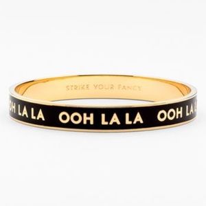Kate Spade “oh La La” idiom bangle